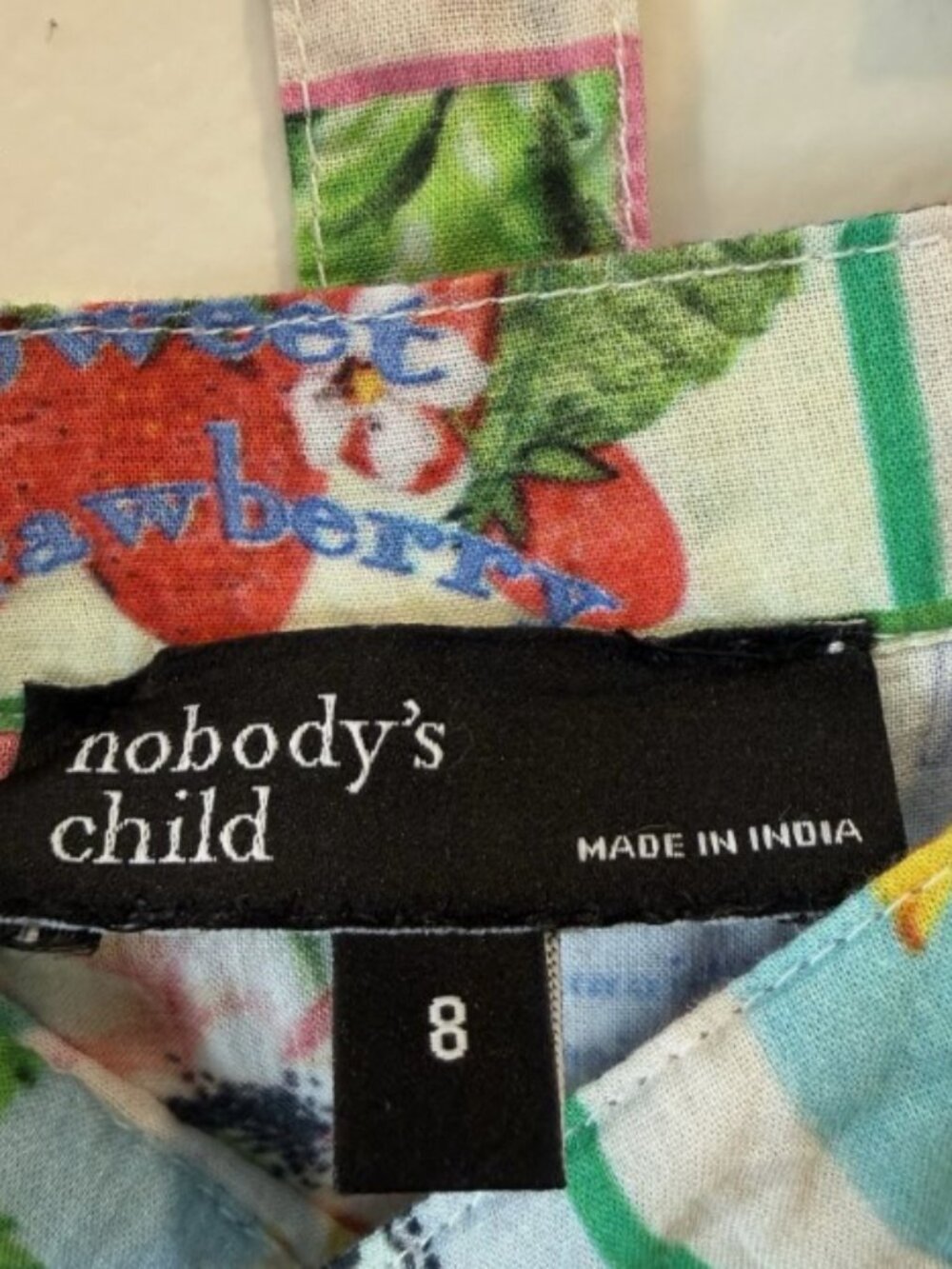 Nobody's Child Cassidy Midi Beach Dress in Seed Packet Print Size 8 - Picture 8 of 8
